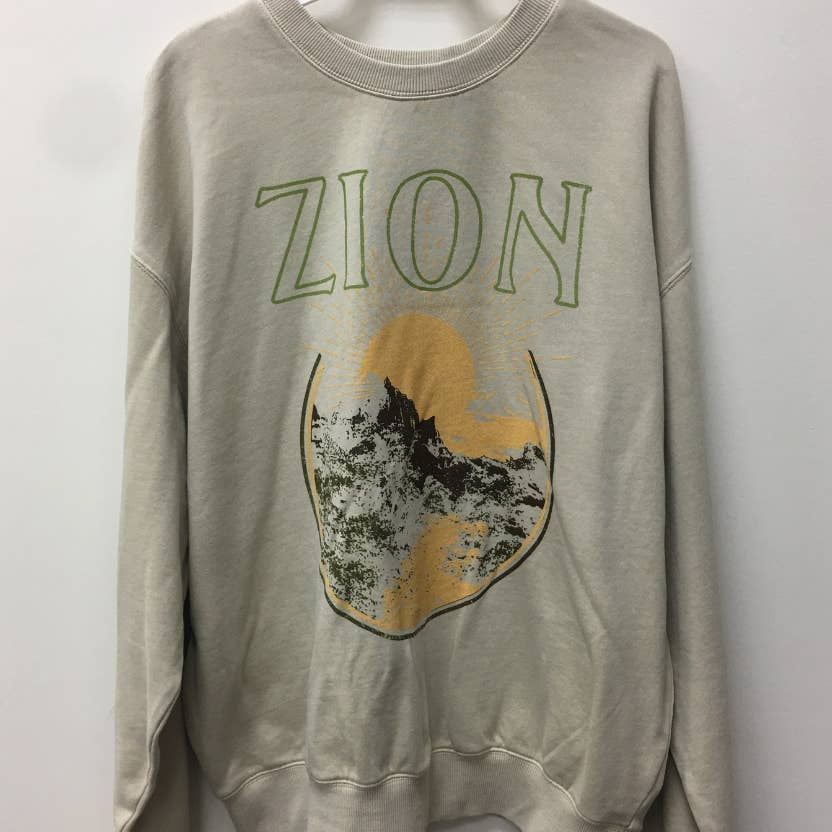 Zion park sweatshirt