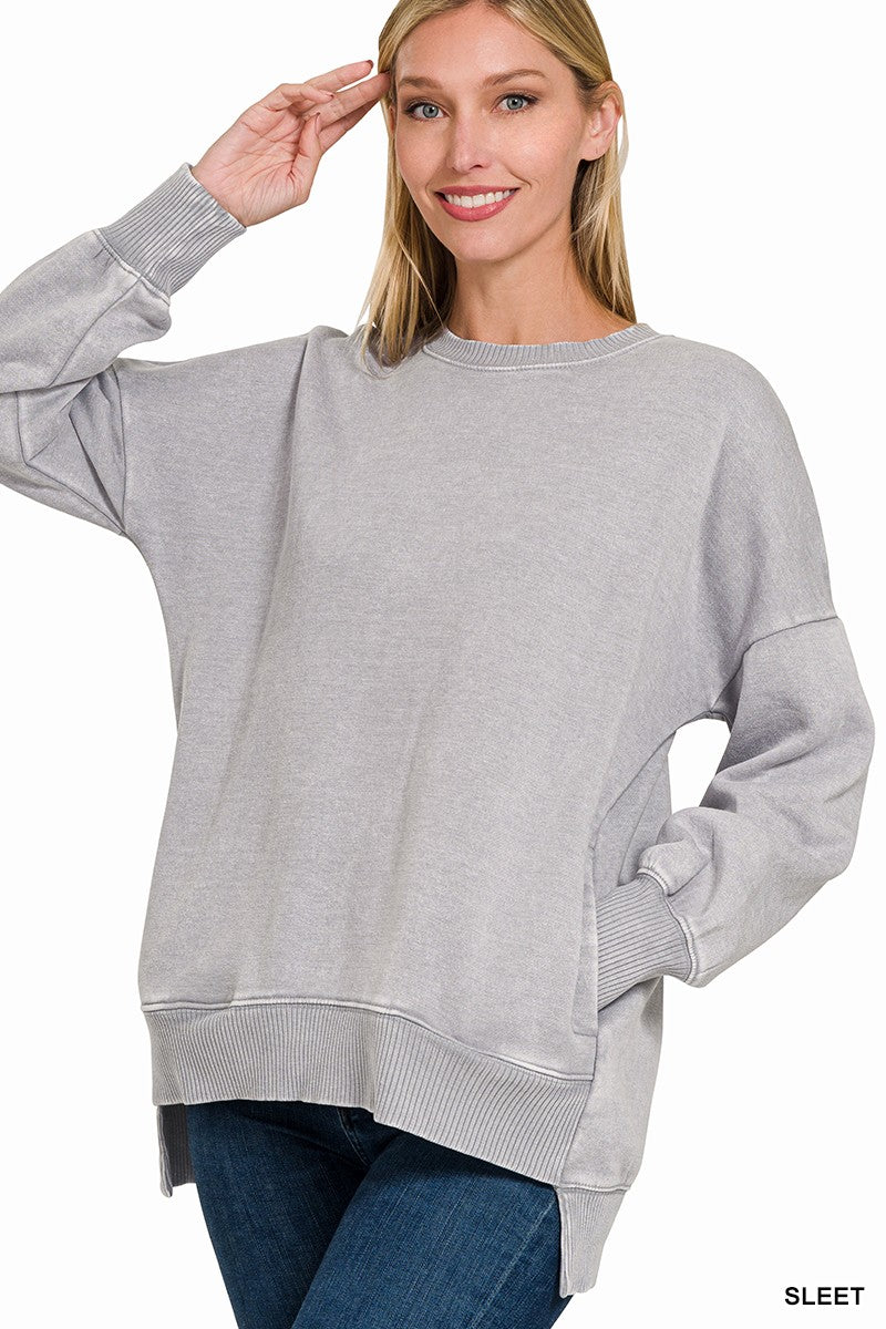 Acid Wash Pullover