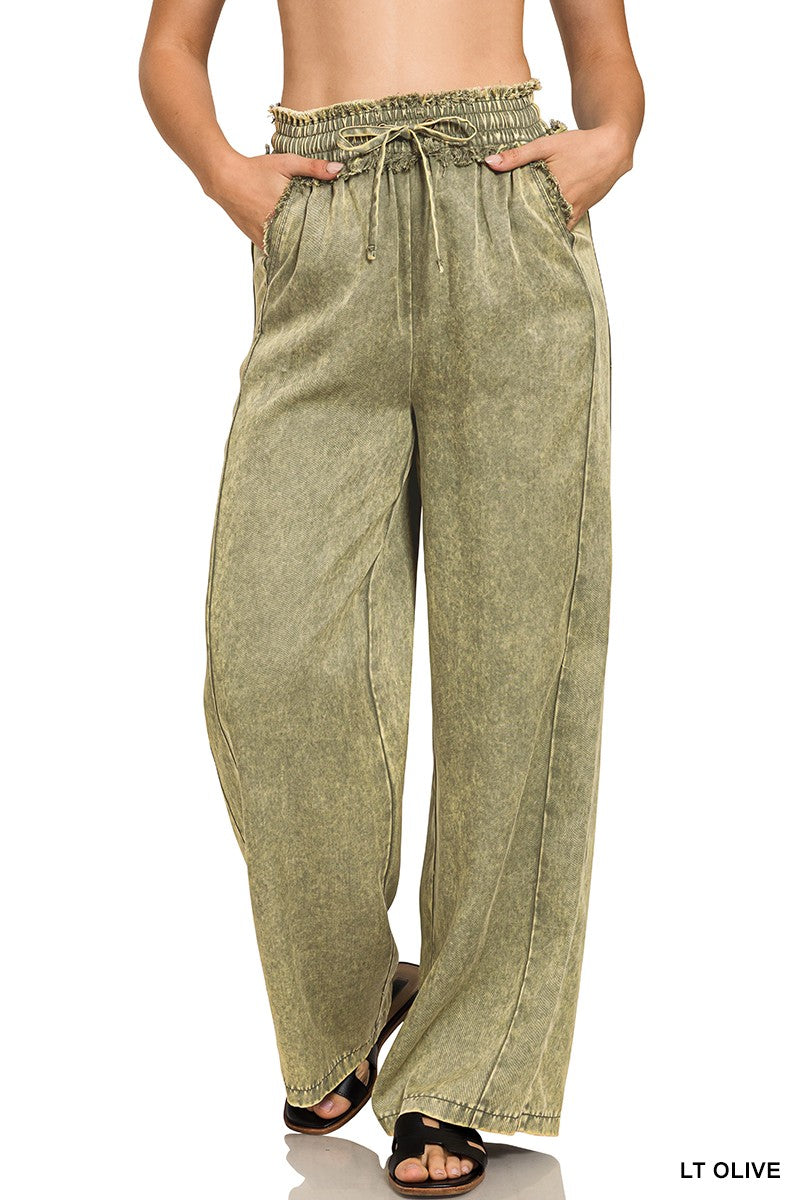 Washed Tencel