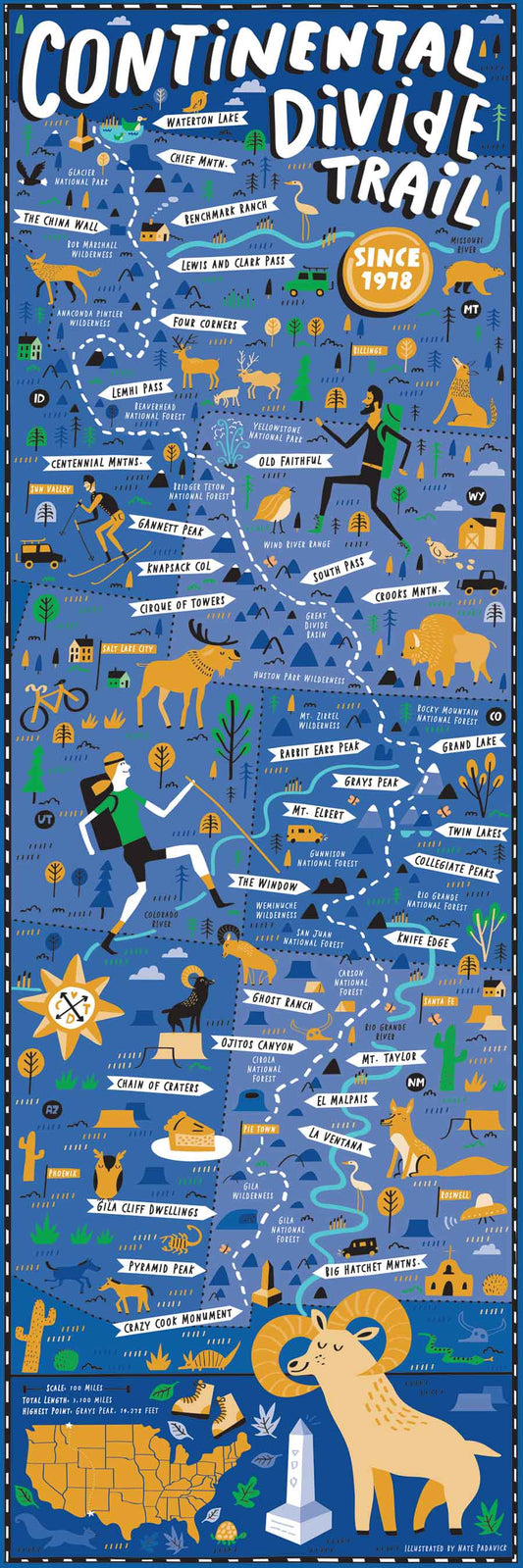 Continental Divide Trail Jigsaw Puzzle