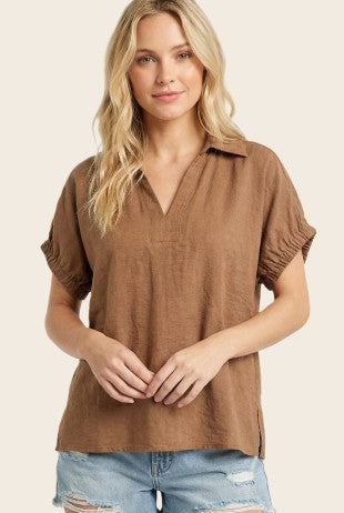 Johnny Collar Solid Top 20991A