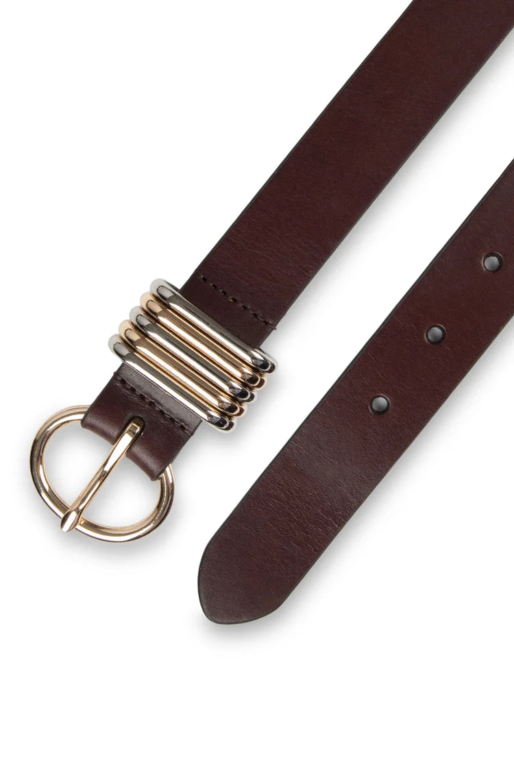 Brea gold & Silver Loops