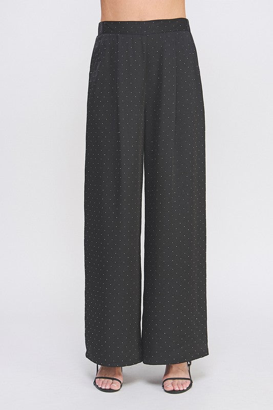 Holiday Embellished Pants