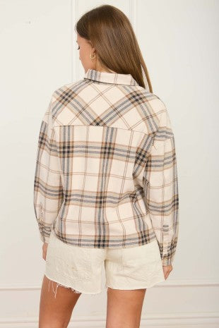 Plaid Button Down J5st1030