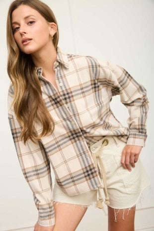 Plaid Button Down J5st1030