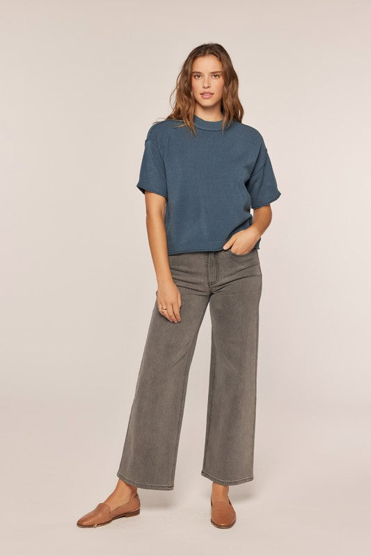 Drop Shoulder Sweater