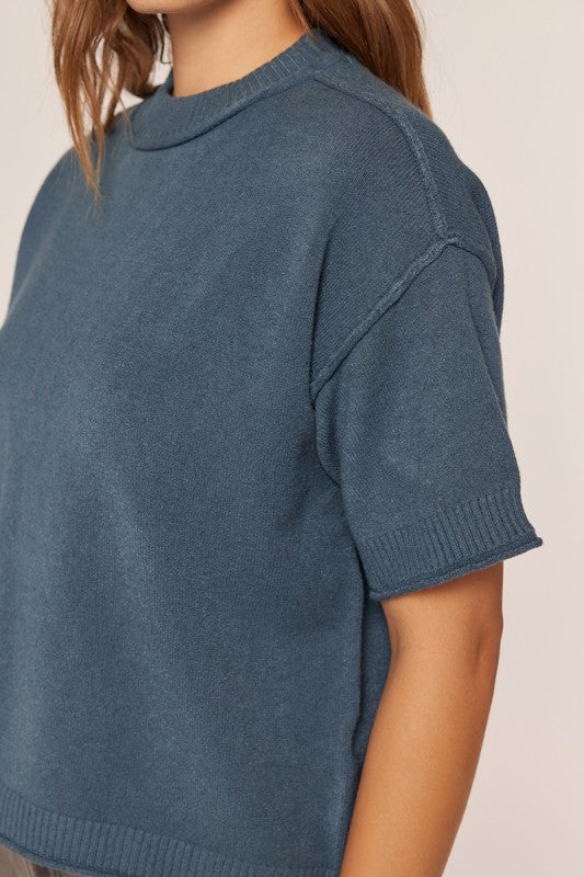 Drop Shoulder Sweater