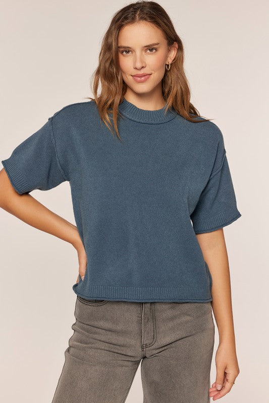 Drop Shoulder Sweater