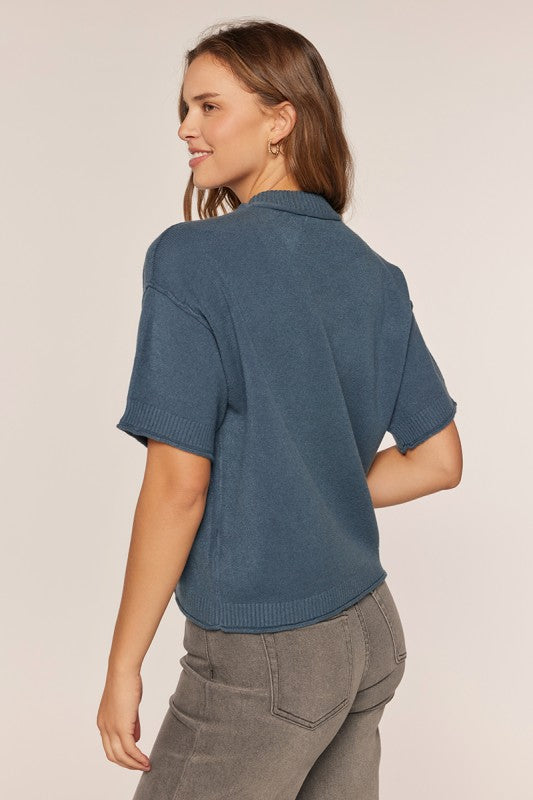 Drop Shoulder Sweater