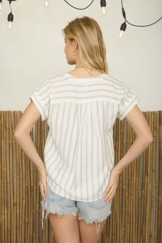 Mary's Button Up  cr2796