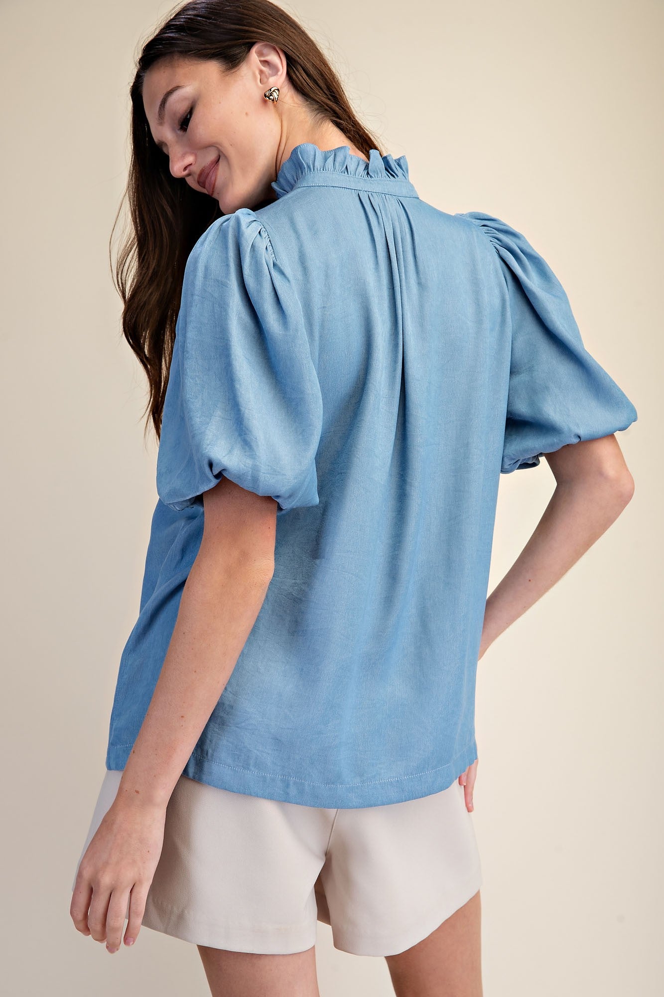 Puff Sleeve  T8117