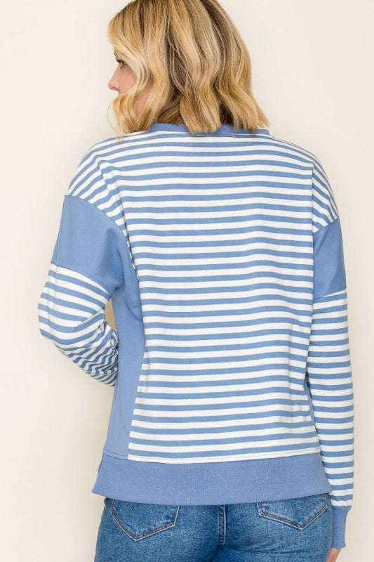 French Terry Stripe