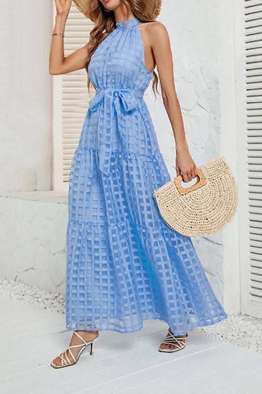 Lynn's Halter Neck Maxi