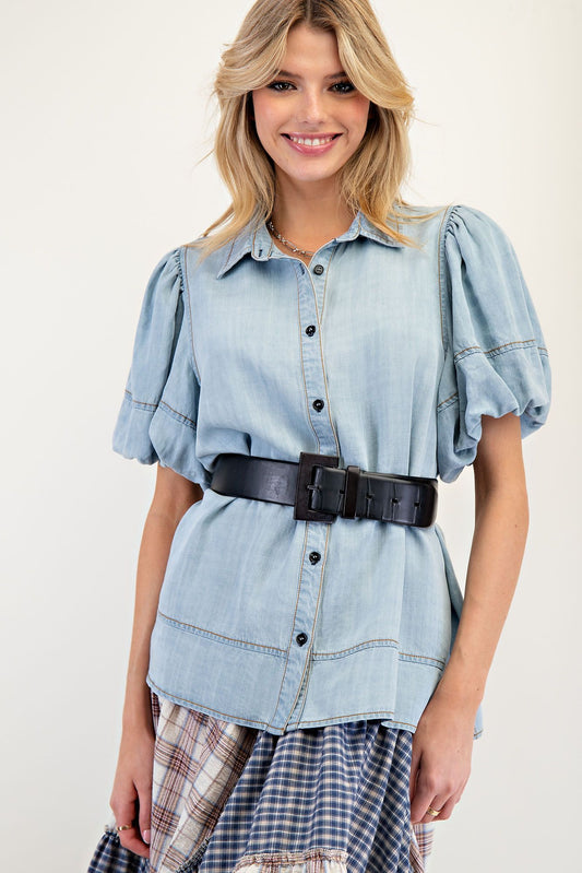 Judy’s Blue Shirt