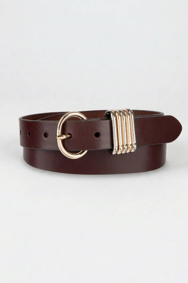 Brea gold & Silver Loops