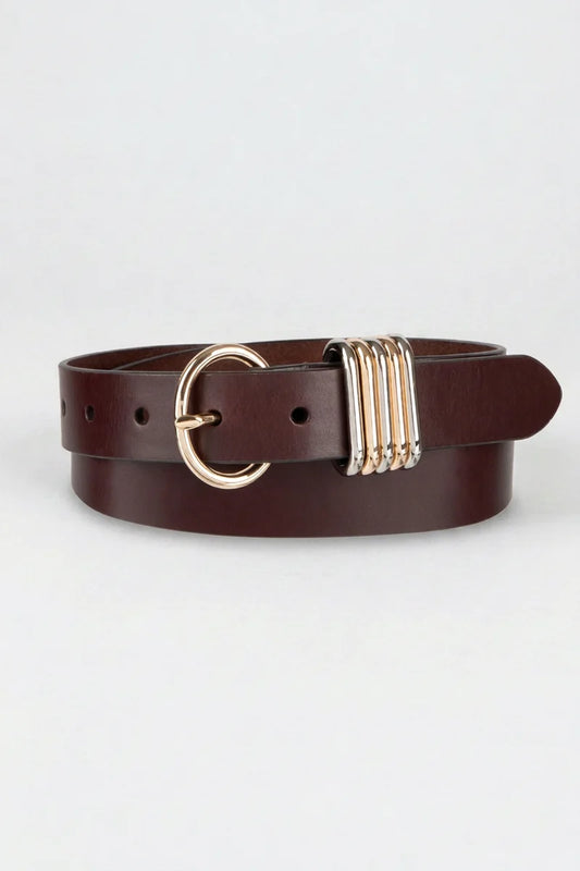 Brea gold & Silver Loops
