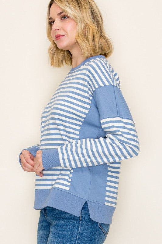 French Terry Stripe