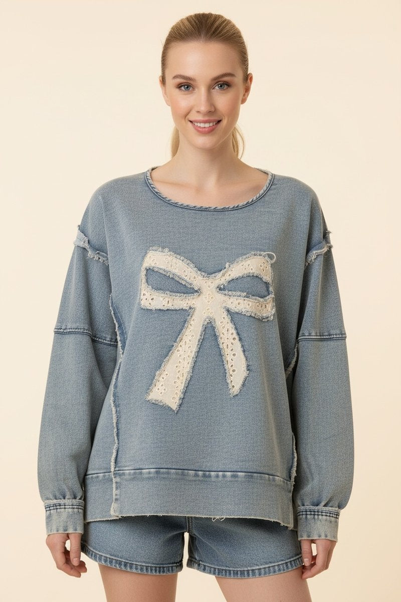 Lt Denim Sweatshirt 20257