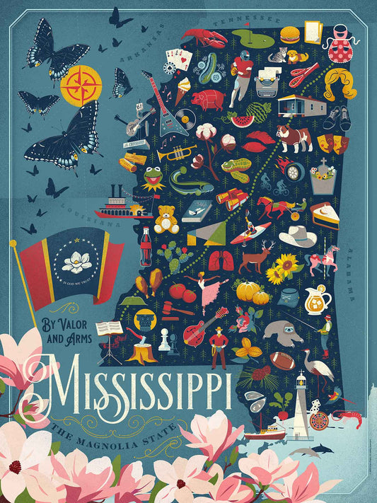 Mississippi State Jigsaw Puzzle
