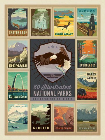 National Park Puzzle number 2 in series of 5