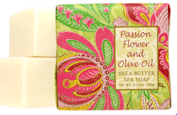 Passion Flower and olive oil Soap